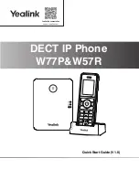 Yealink W57R Quick Start Manual preview