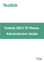 Preview for 1 page of Yealink W60P Telesystem Administrator'S Manual