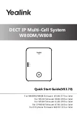 Yealink W80DM Quick Start Manual preview