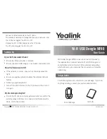 Предварительный просмотр 1 страницы Yealink WF40 User Manual