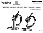 Yealink WHD622 Quick Start Quide предпросмотр