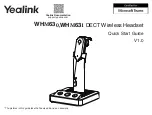 Preview for 1 page of Yealink WHM631 Quick Start Manual