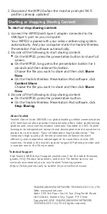 Preview for 2 page of Yealink WPP20 Quick Start Manual