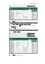 Предварительный просмотр 133 страницы Yealink Yealink SIP-T42G Administrator'S Manual