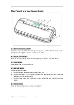 Preview for 5 page of Yeasincere VS150 User Manual