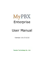 Yeastar Technology MyPBX Enterprise User Manual preview