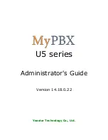 Предварительный просмотр 18 страницы Yeastar Technology MyPBX U520 Installation Manual