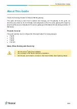 Предварительный просмотр 6 страницы Yeastar Technology NeoGate TG200 User Manual