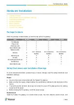 Предварительный просмотр 13 страницы Yeastar Technology NeoGate TG200 User Manual
