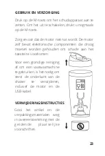 Предварительный просмотр 23 страницы YEAZ 50341845 User Manual