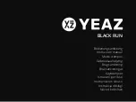 YEAZ BLACK RUN Instruction Manual предпросмотр