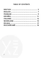 Preview for 2 page of YEAZ CYCLONE User Manual