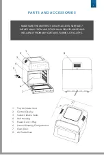 Предварительный просмотр 8 страницы YEDI AIR FRYER OVEN Instructions Manual