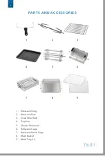 Preview for 9 page of YEDI AIR FRYER OVEN Instructions Manual