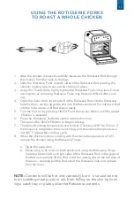 Предварительный просмотр 18 страницы YEDI AIR FRYER OVEN Instructions Manual