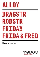 Yedoo ALLOY DRAGSTR User Manual preview