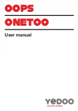 Yedoo OOPS Series User Manual preview