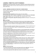 Preview for 3 page of YEEFERM DCMS180 Original Instructions Manual