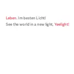 Preview for 3 page of Yeelight Serene Eye-friendly Lamp Pro User Manual