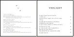 Preview for 1 page of Yeelight YLCT03YL Manual