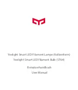 Предварительный просмотр 2 страницы Yeelight YLDP23YL User Manual