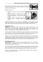 Preview for 5 page of Yellow Diving THERMOV Manual And Maintenance Directions