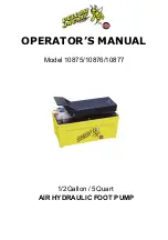 Preview for 1 page of yellow jacket 10875 Operator'S Manual