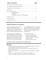 Preview for 2 page of yellow jacket BULLET Operation And Maintenance Manual