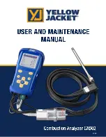 Preview for 1 page of yellow jacket CA502 User And Maintenance Manual