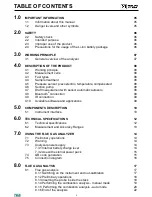 Preview for 2 page of yellow jacket CA502 User And Maintenance Manual