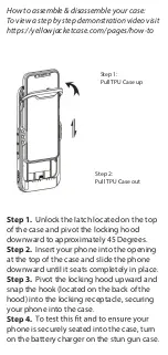 Предварительный просмотр 6 страницы yellow jacket Stun Gun Product Manual