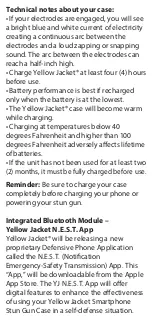 Предварительный просмотр 11 страницы yellow jacket Stun Gun Product Manual