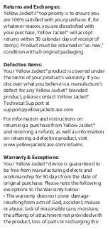 Предварительный просмотр 16 страницы yellow jacket Stun Gun Product Manual