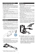 Preview for 4 page of yellow jacket TQ12007 Owner'S Manual