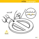 Предварительный просмотр 11 страницы Yellowtec MIKA Studio Light Briefing Book