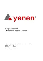 Yenen Autogas LPG Dispensers Installation And Operation Handbook preview