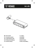 Preview for 1 page of Yenkee YAC 470 User Manual