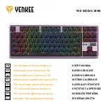 Preview for 1 page of Yenkee YKB 3000US ZERO User Manual