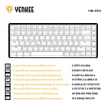 Preview for 2 page of Yenkee YKB 3700 User Manual