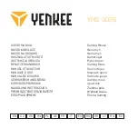Preview for 2 page of Yenkee YMS 3028 User Manual