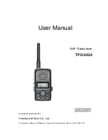 Предварительный просмотр 1 страницы YEONHWA M TECH TPD-8424 User Manual