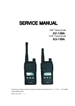 YEONHWA M TECH XV-100A Service Manual preview