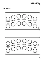 Предварительный просмотр 7 страницы Yerasov American Modern AM-5 User Manual