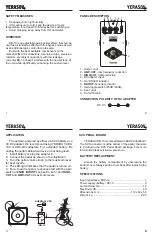 Предварительный просмотр 2 страницы Yerasov BOOSTER BB-10 User Manual