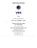 Preview for 1 page of YES Watch Zulu series Instruction Manual