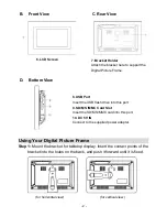 Предварительный просмотр 2 страницы Yes DPF-703 User Manual