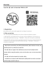 Предварительный просмотр 12 страницы YESOUL S3 Product Manual