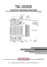 Предварительный просмотр 2 страницы Yeswelder TIG-205DS Operator'S Manual