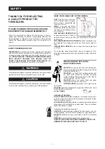 Предварительный просмотр 4 страницы Yeswelder YWM-200 Operator'S Manual