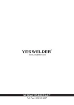 Предварительный просмотр 36 страницы Yeswelder YWM-200 Operator'S Manual